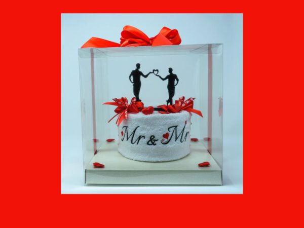 Handtuchtorte Mr. & Mr. – Bild 3